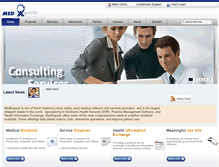 Tablet Screenshot of medexpertsllc.com